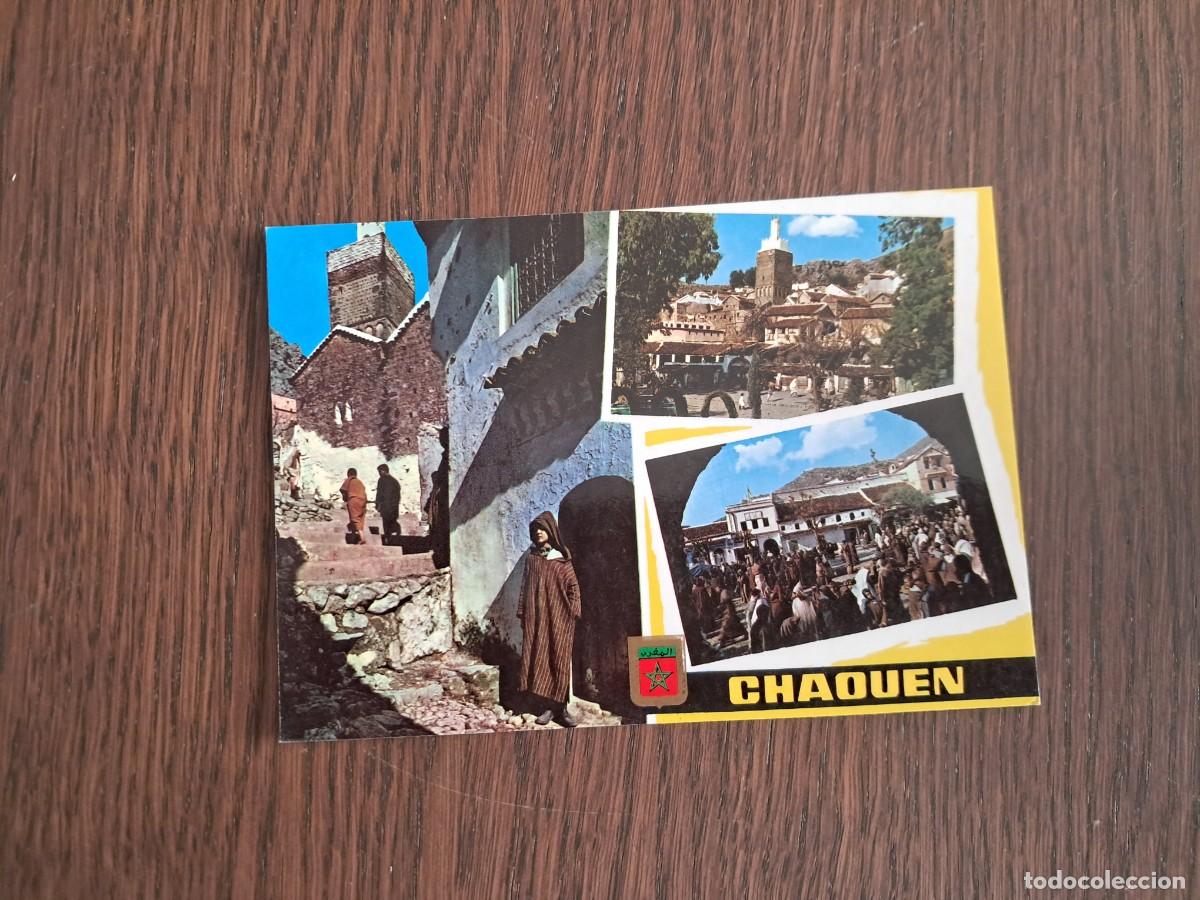 Postales: postal de Marruecos, diferentes vistas de Chaouen n&ordm; 11.