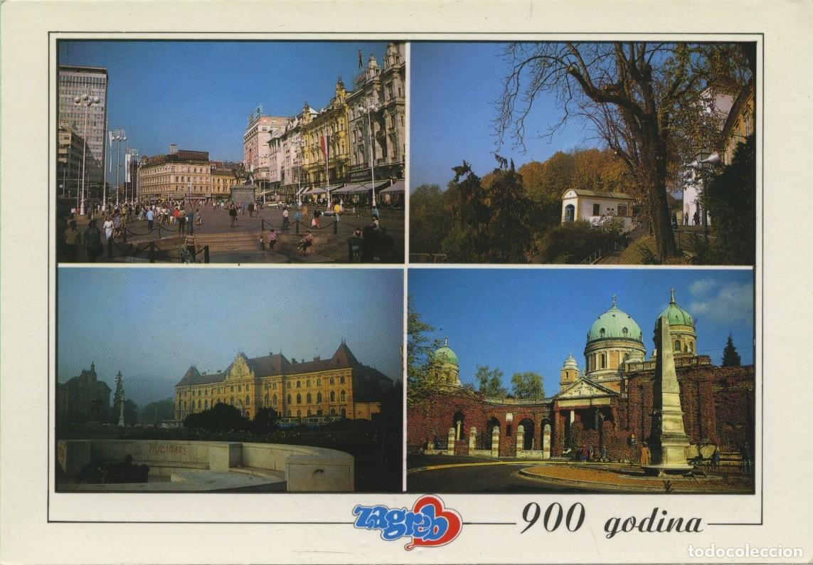 Postales: ZAGREB. Diversos aspectos. Sin circular. ED. DANPROM