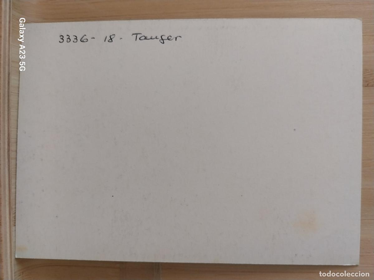 Postales: TANGER MARRUECOS POSTAL DORSO BLANCO ERROR IMPRESION - Foto 2