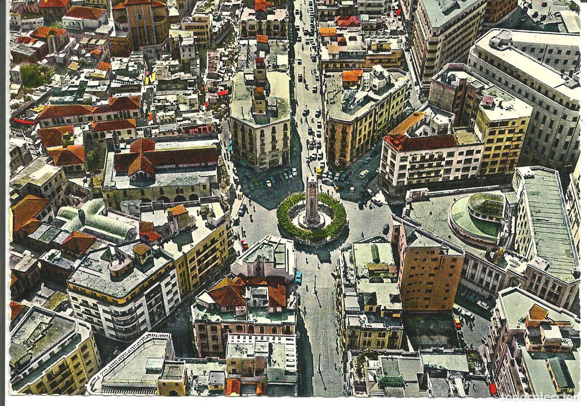 Postales: POSTAL LEBANON (L&Iacute;BANO) - BEIRUT - PLACE DE L'ETOILE - CIRCULADA