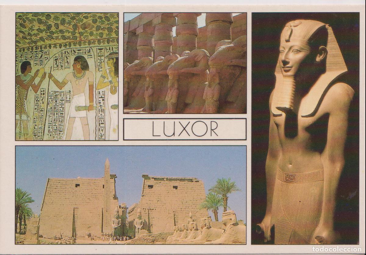 Postales: EGIPTO, LUXOR, TUTHMOSIS III , LUXOR MUSEUM - SOUND & VISION 41023 -S/C