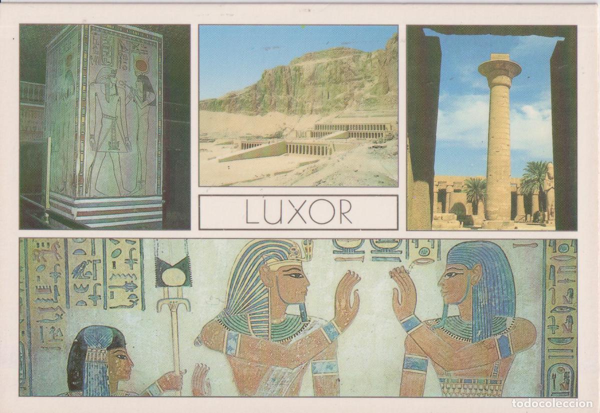 Postales: EGIPTO, LUXOR, TUMBA DE AMON, KARNAK TEMPLE, TUMBA DE AMONOPHIS III - SOUND & VISION 41022 -S/C