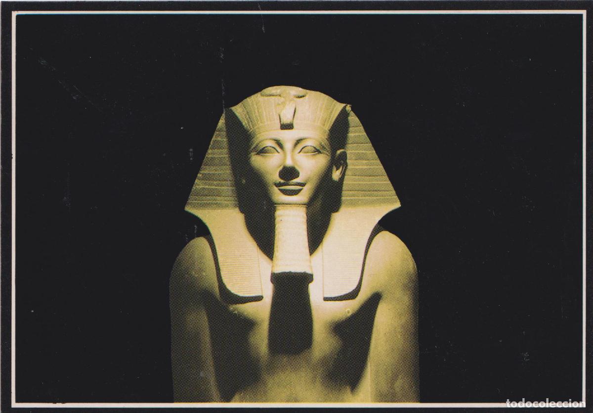 Postales: EGIPTO, TUTHMOSIS III, DINASTIA XVIII - SOUND & VISION 41051 -S/C