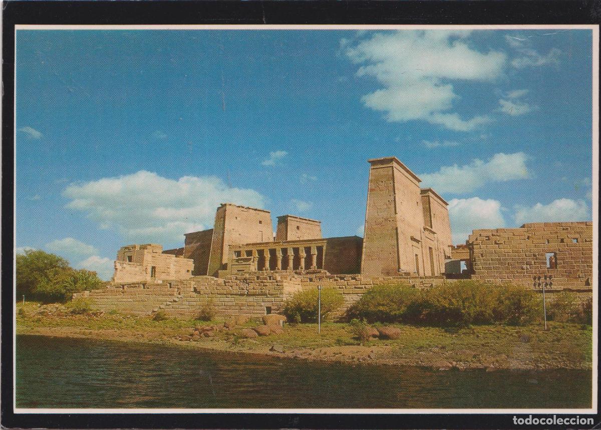 Postales: EGIPTO, ISIS TEMPLE (PHILAE) - SOUND & VISION 41057 -S/C