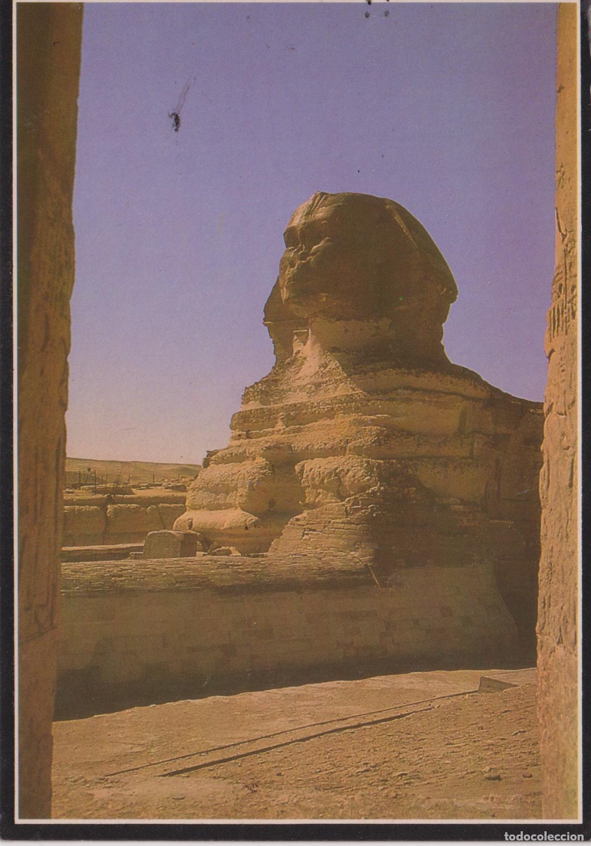 Postales: EGIPTO, THE SPHINX, DINASTY IV - SOUND & VISION 41078 - ESCRITA