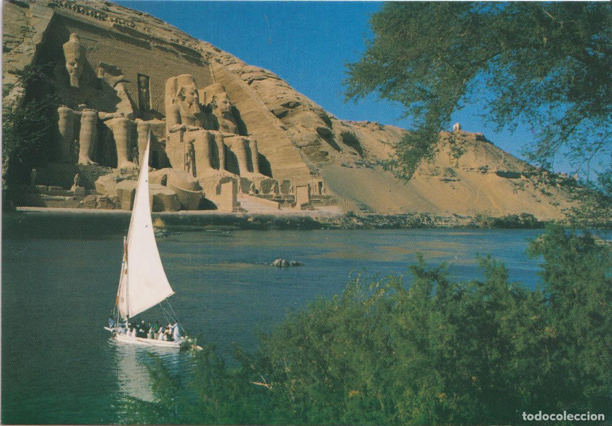 Postales: EGIPTO, ABU SIMBEL & THE NILE - PHOTOS M. EL BAYOUMY - ESCRITA