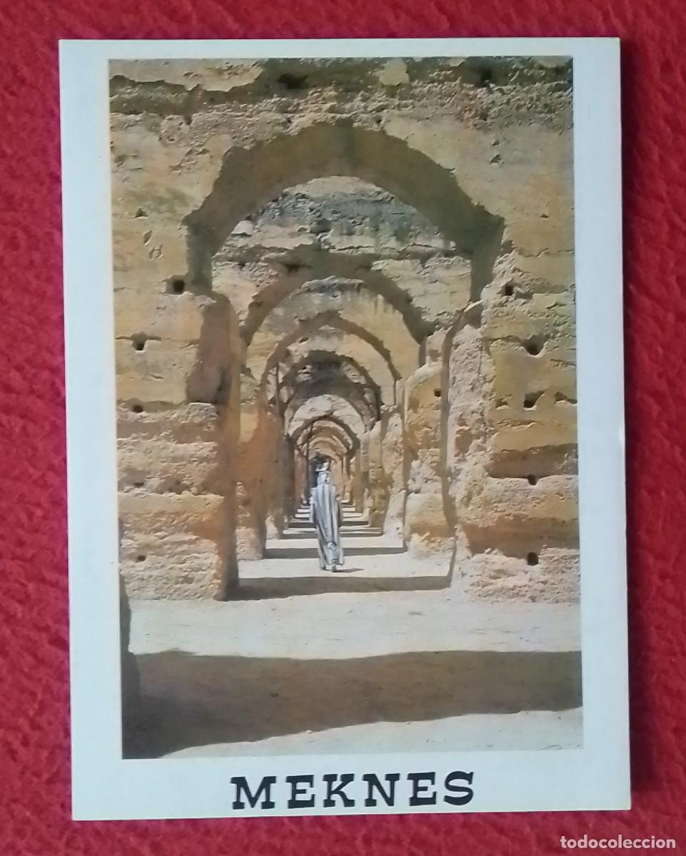 Postales: ANTIGUA POSTAL POST CARD MEKNES MARRUECOS MAROC MOROCCO CABALLERISAS Y ARSENAL DE MOULAY ISMAIL...