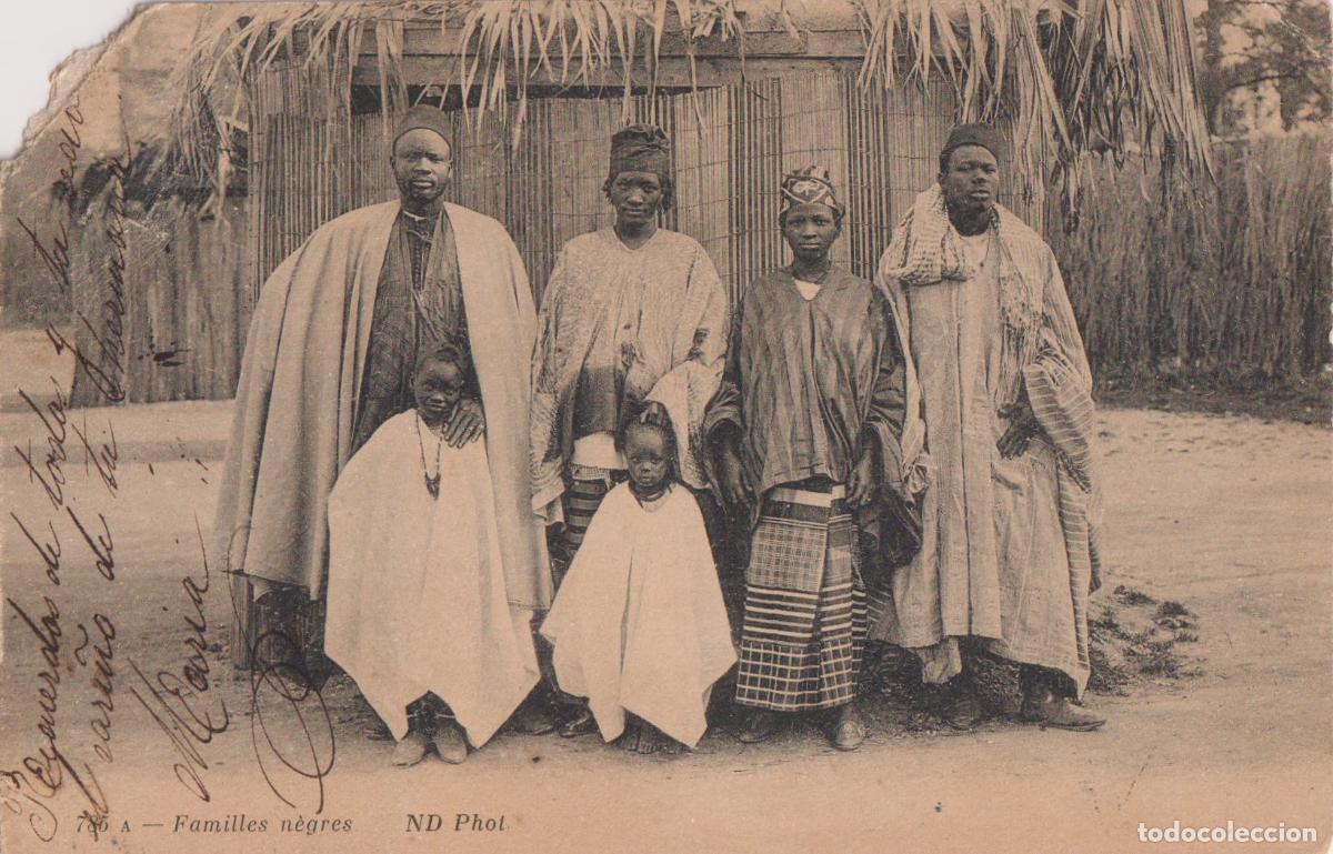Postales: FAMILLES N&Egrave;GRES - ND PHOT - 786 A - CIRCULADA