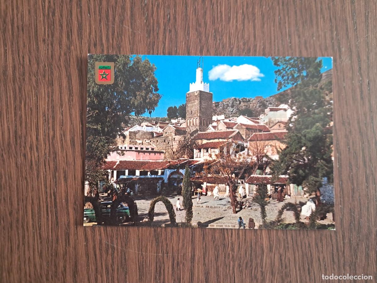 Postales: postal de Marruecos, Plaza del Majzen, Chaouen n&ordm; 1.