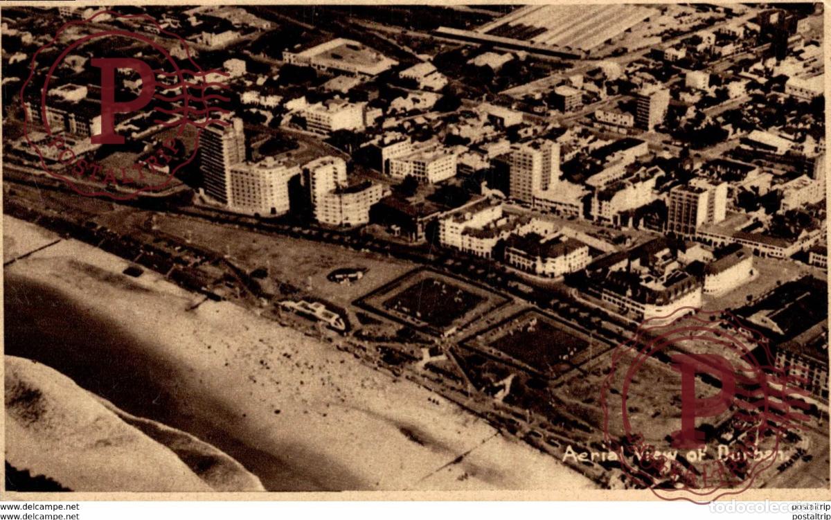 Postales: Aerial view of Durban. Sudafrica Afrique du Sud South Africa