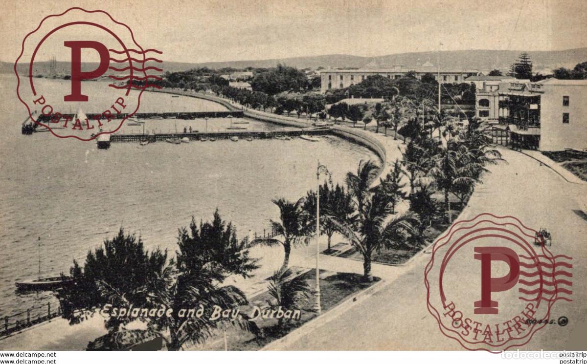 Postales: Esplanade and Bay, Durban. Sudafrica Afrique du Sud South Africa