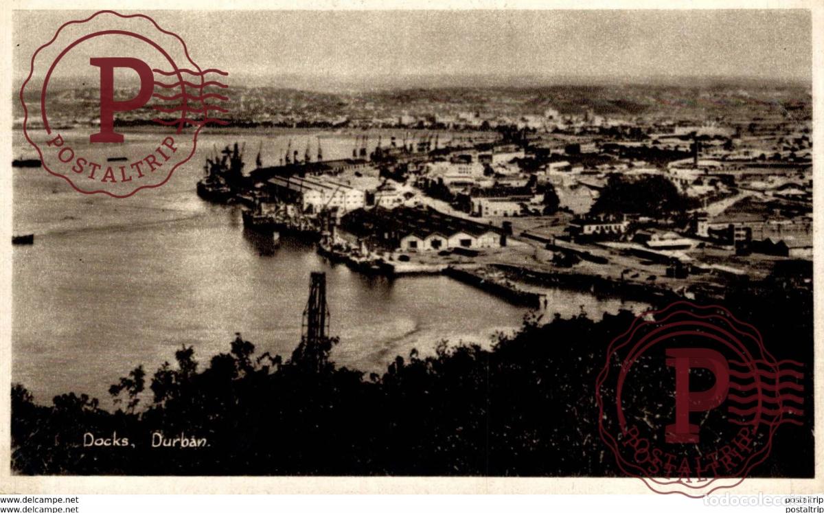 Postales: Durban, Docks. Sudafrica Afrique du Sud South Africa