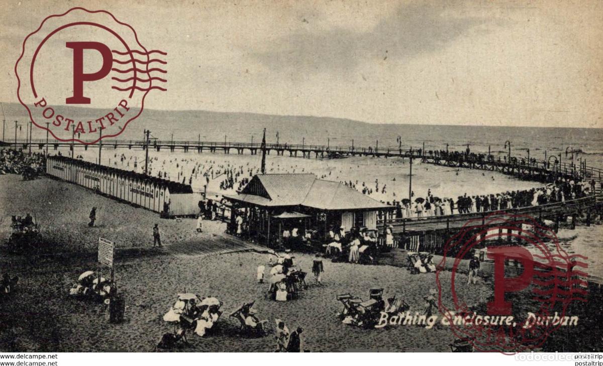 Postales: Durban, Bathing Enclosure. Sudafrica Afrique du Sud South Africa