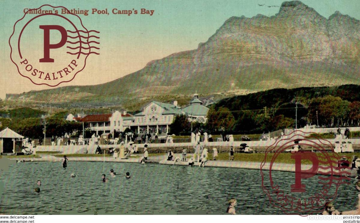 Postales: Childrs bathing Pool, Camps Bay. Sudafrica Afrique du Sud South Africa