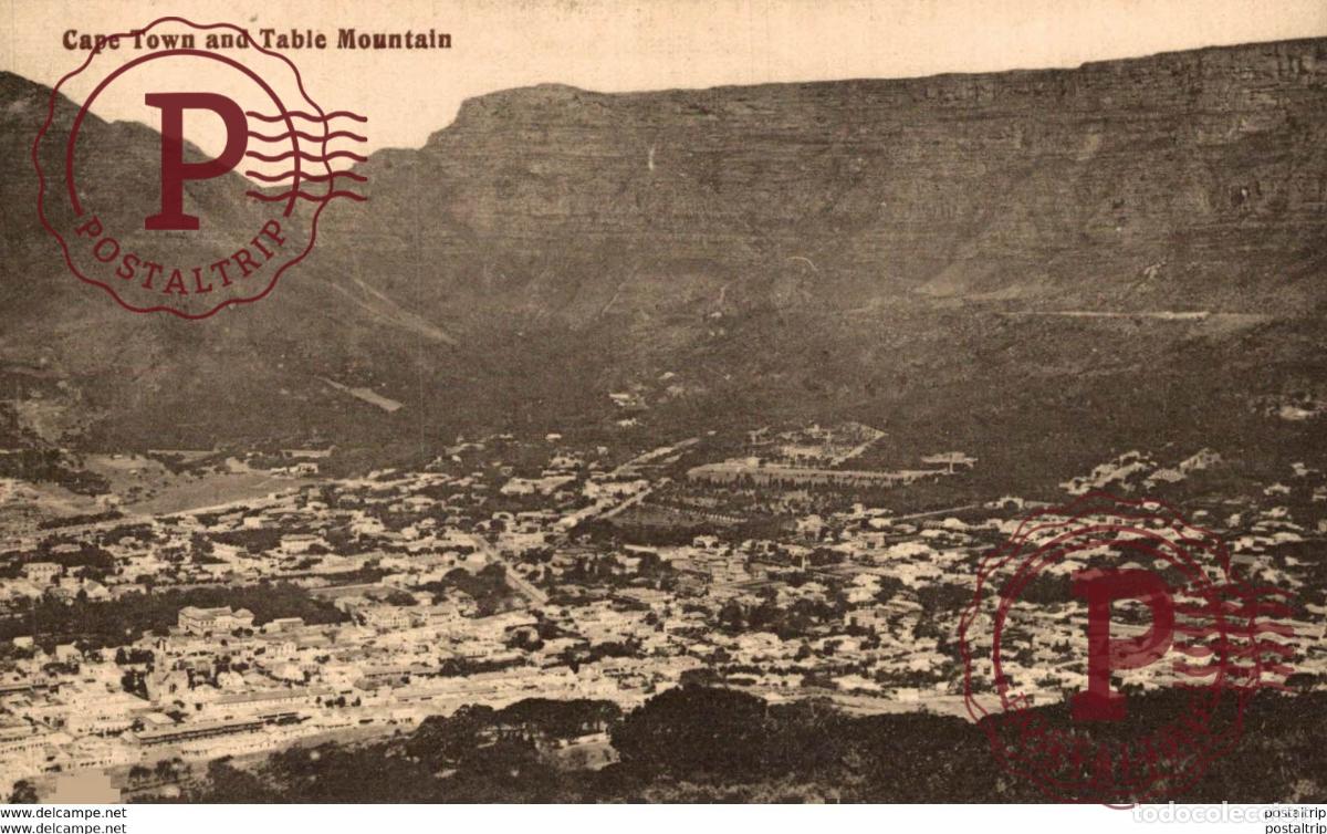 Postales: Cape Town and Table Mountain. Sudafrica Afrique du Sud South Africa