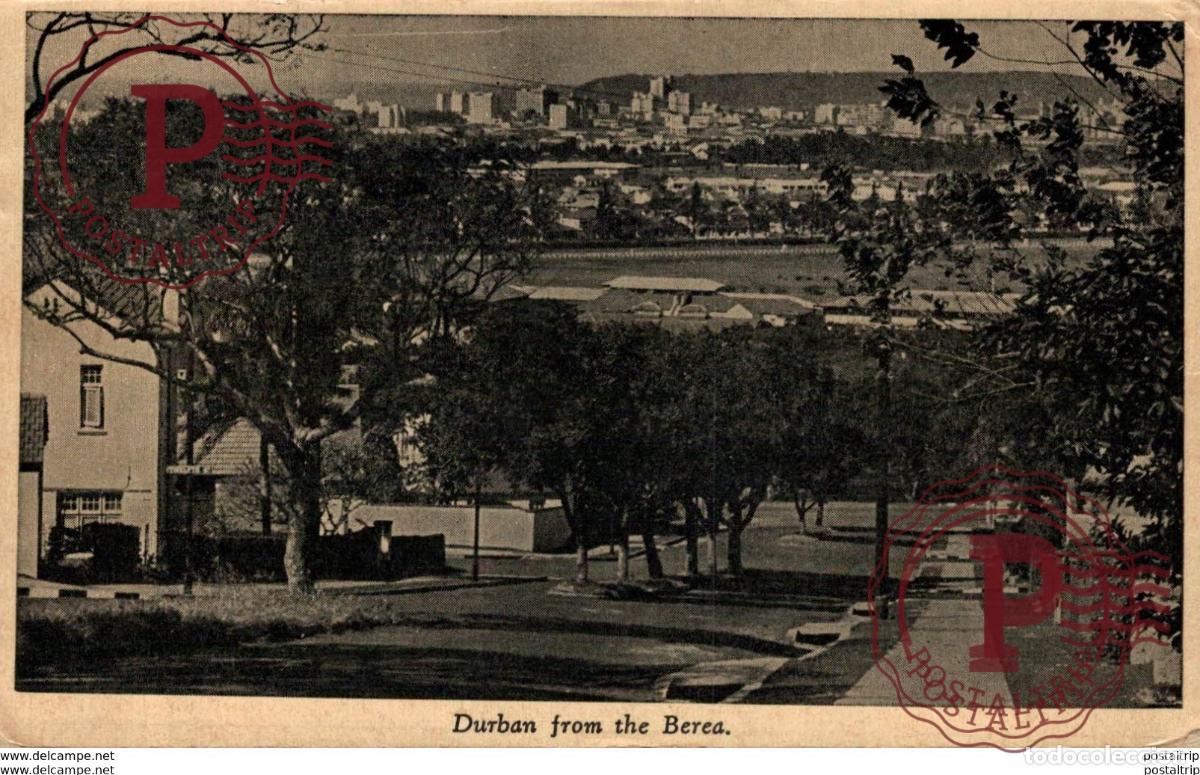 Postales: Durban from the Berea. Sudafrica Afrique du Sud South Africa