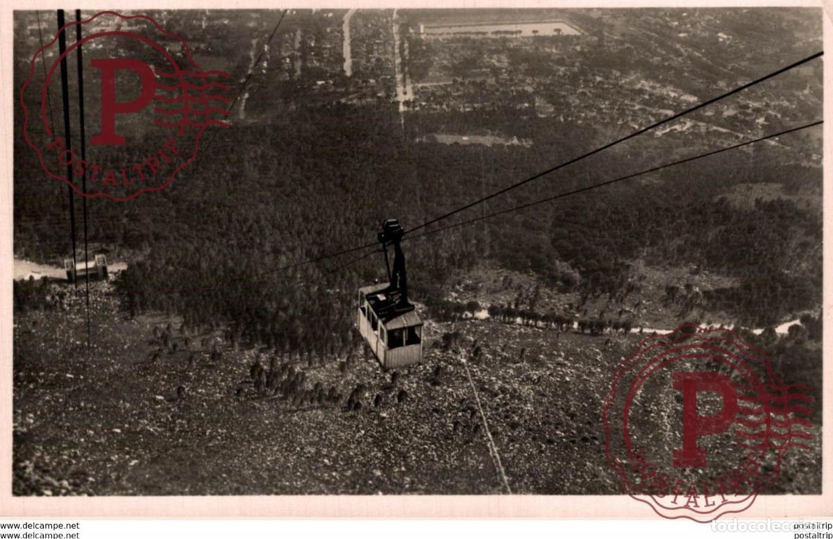 Postales: The Car Ascending Table Mountain. Sudafrica Afrique du Sud South Africa