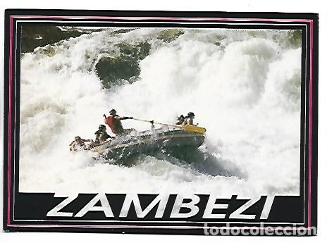 Postales: WHITEWATER RAFTING, ZAMBEZI RIVER.- ZIMBABWE.- AFRICA DEL SUR