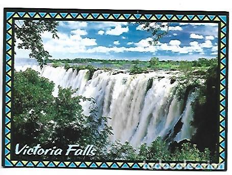 Postales: VICTORIA FALLS, EASTERN CATARACT.- ZIMBABWE.- AFRICA DEL SUR