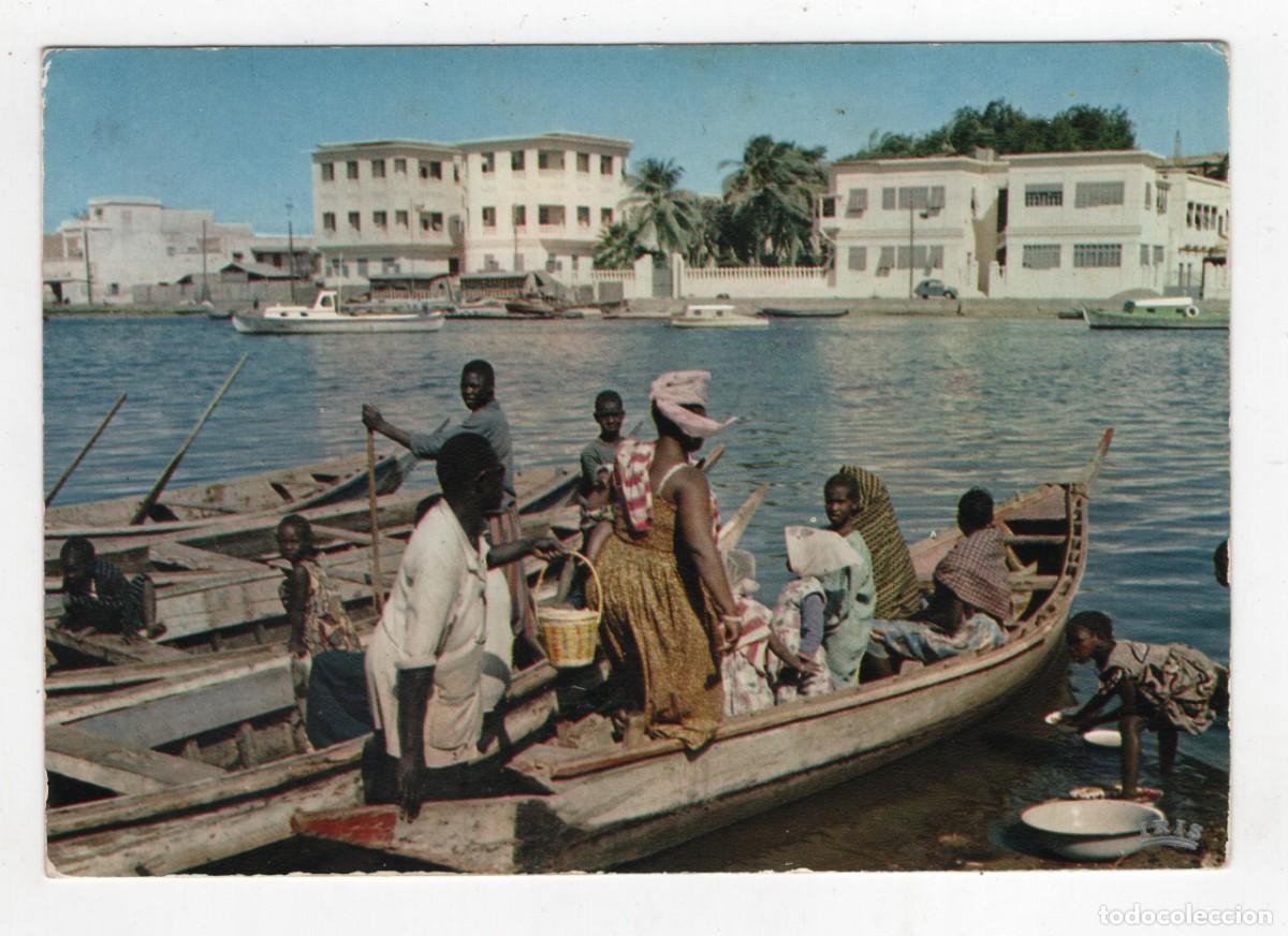 Postales: REPUBLICA DEL SENEGAL ESCRITA (CON LOS SELLOS) Y CU&Ntilde;ADA EN 1970 VER IMAGEN DE LAS DOS CARAS