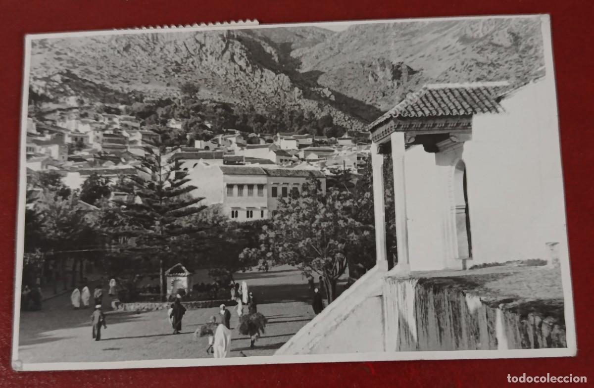 Postales: TARJETA POSTAL VISTA DE XAVEN ( CHEFCHAOVEN ) - MARRUECOS 1954