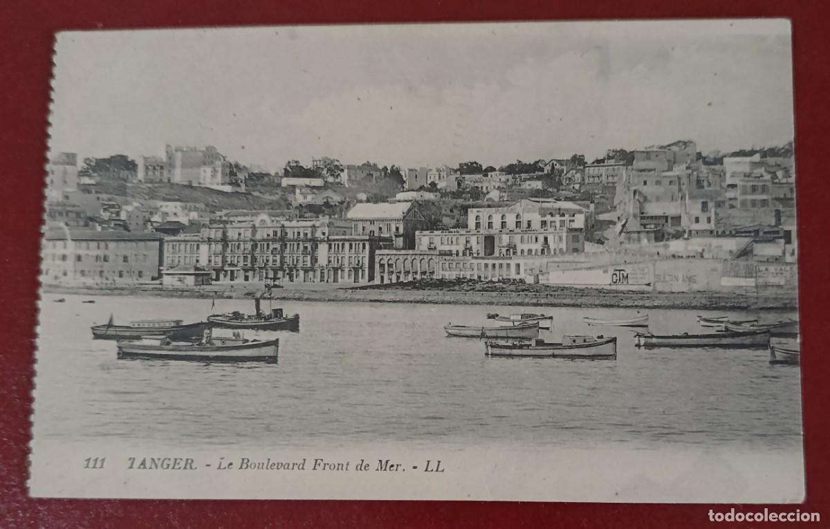 Postales: TARJETA POSTAL PASEO MARITIMO DE TANGER - MARRUECOS
