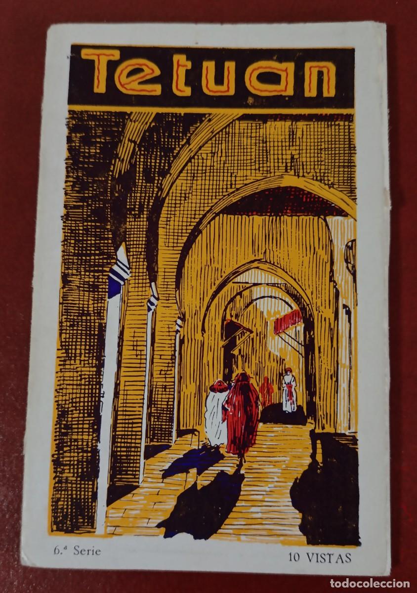 Postales: LIBRO POSTAL N&ordm; 6 - VISTAS DE TETU&Aacute;N - L. ROISIN