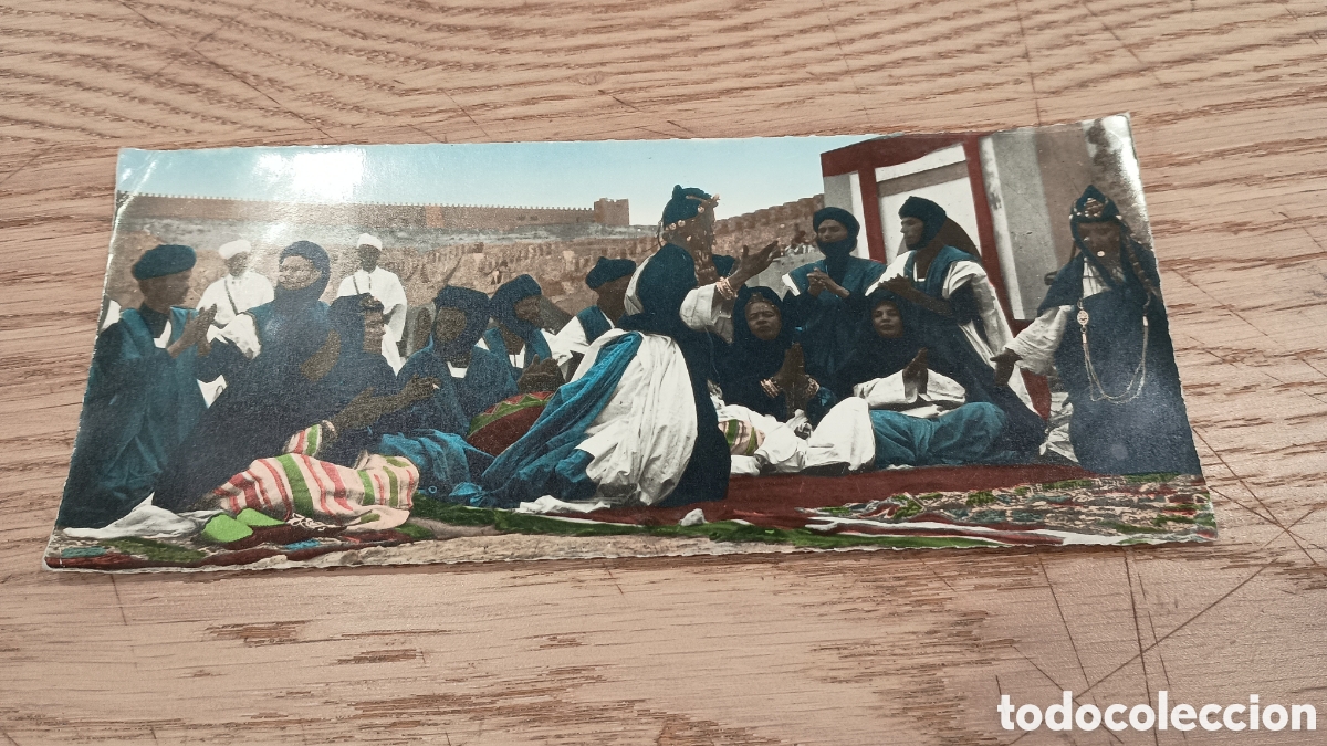Postales: MARRUECOS - DANSE DE LA GUEDRA - PHOTO DE ROBERT DIRENN