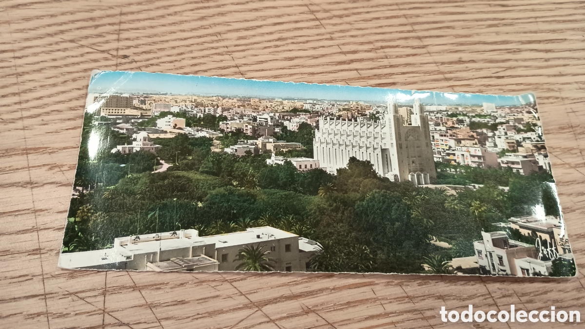 Postales: MARRUECOS - CASABLANCA -:LA CATEDRAL Y PANORAMA - PHOTO ROBERT DIRENN