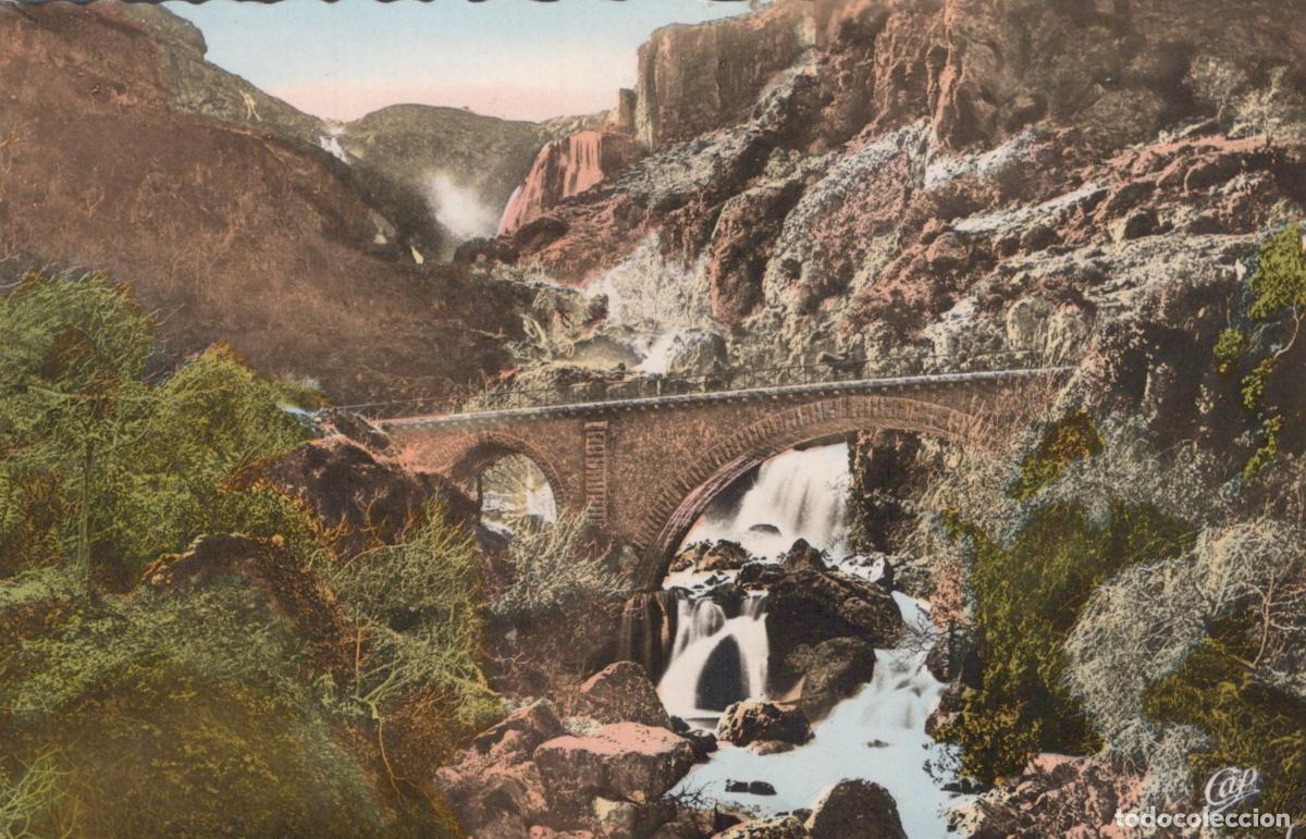 Postales: Algeria Tlemcen The Waterfalls Of Mefrouch El Ourit Waterfall Unposted *YBB644