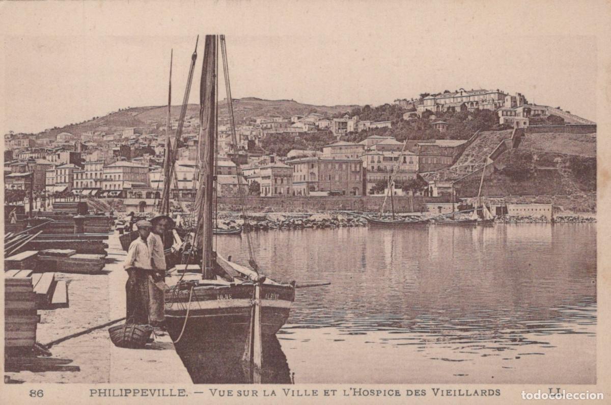 Postales: Algeria Skikda Skikda City View And Hospice Unposted *YBC317