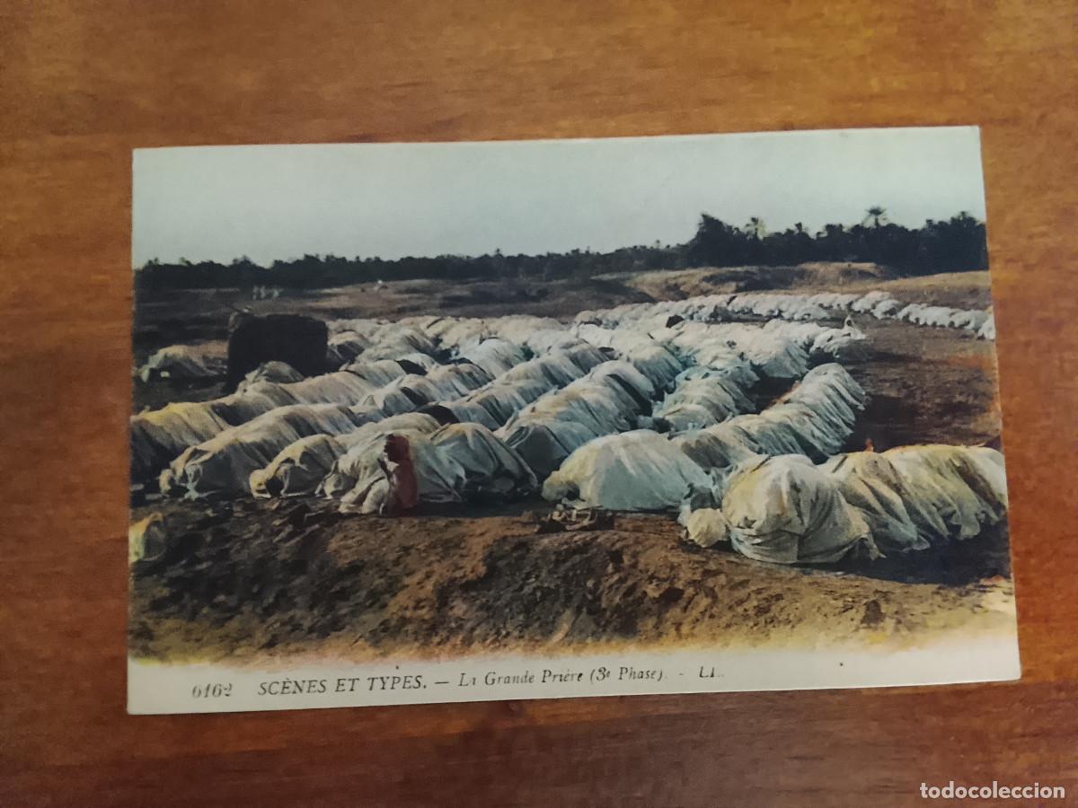 Postales: Postal Sc&egrave;nes et types. La Grande Pri&egrave;re