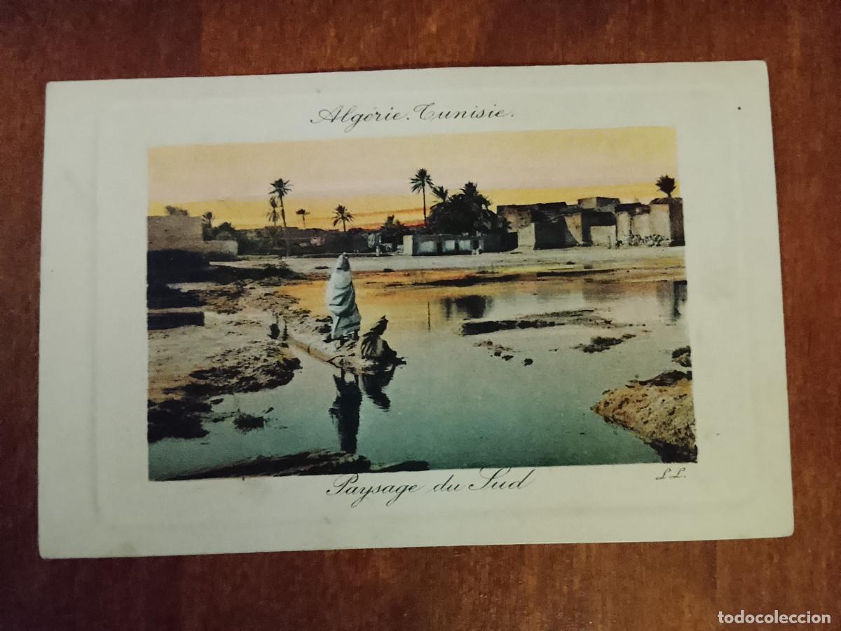 Postales: Postal Alg&eacute;rie, Tunisie. Paysage du Sud