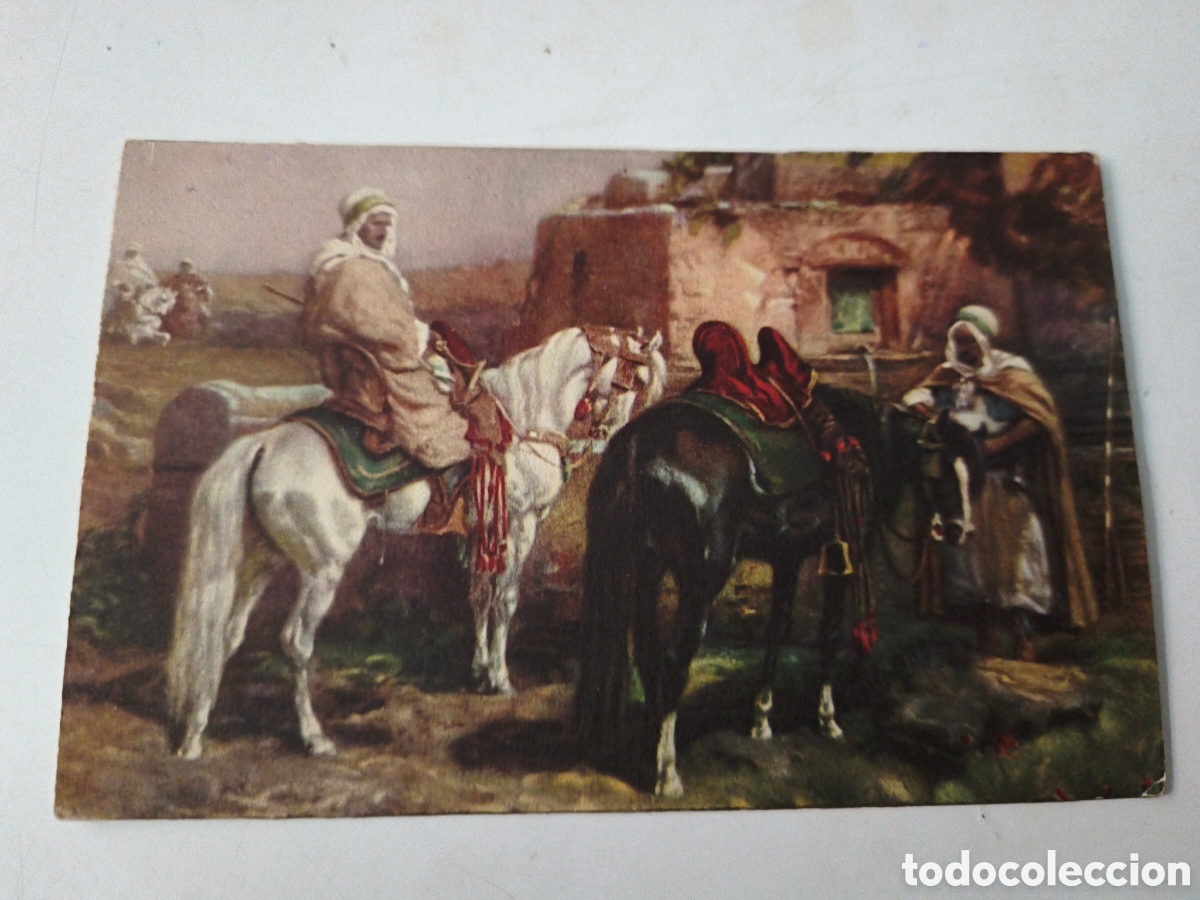Postcards: Postal escena &aacute;rabe desierto