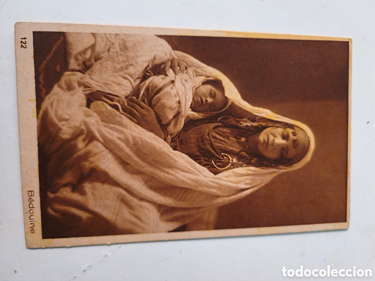Postales: Postal Beduina. Madre e hija.