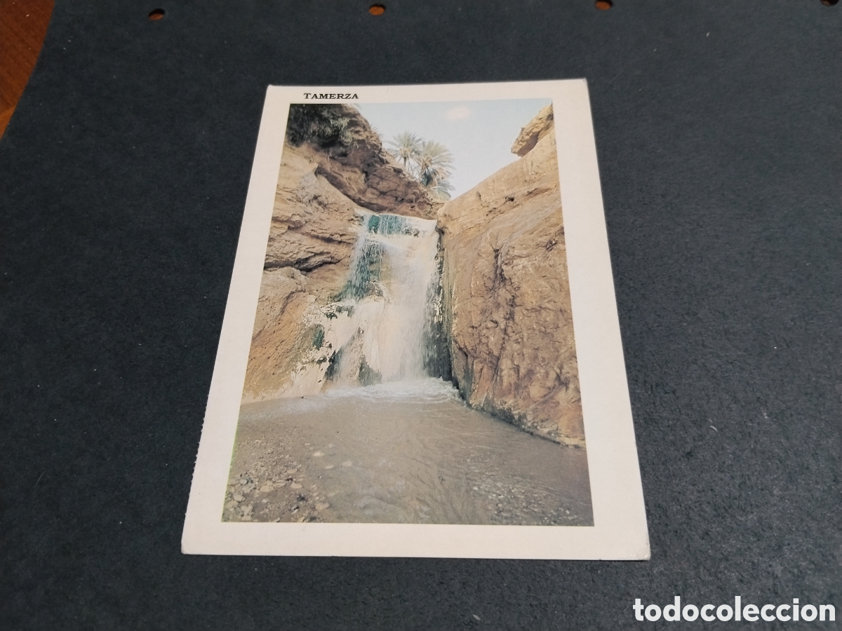 Postales: Postal Tamerza cascada, T&uacute;nez