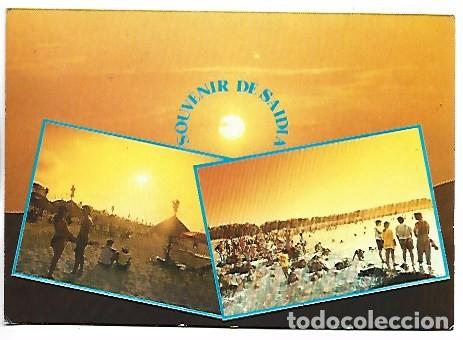 Cartoline: PLAGE.- SOUVENIR DE SAIDIA / MARRUECOS