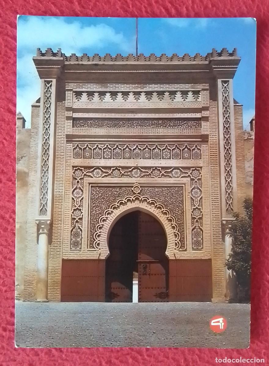 Postcards: POSTAL CARTE POSTALE MAROC MARRUECOS MOROCCO MEKNES PORTE DU PALAIS ROYAL PUERTA DEL PALACIO REAL...