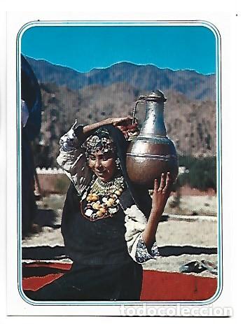 Postales: PORTEUSE D&acute;EAU - WOMAN&acute;S TAKING WATER.- MARRUECOS TIPICO