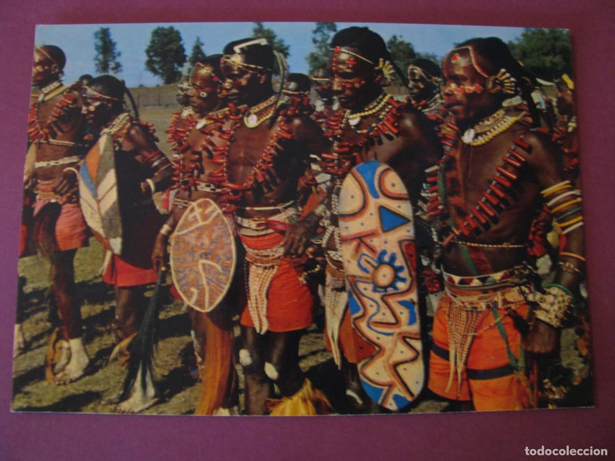 Postais: POSTAL DE KENIA. DANZANTES AFRICANOS