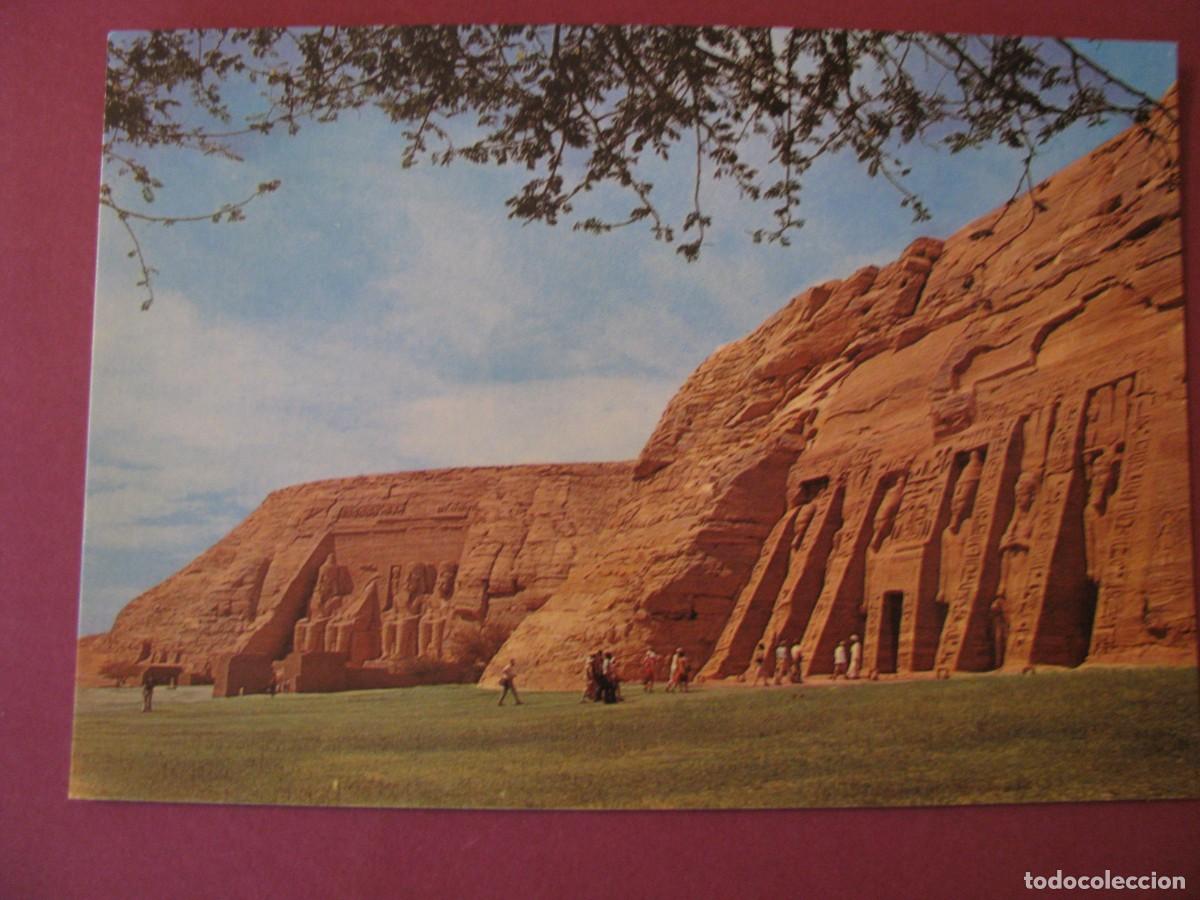 Postales: POSTAL DE EGIPTO. TEMPLO DE ABU SIMBEL