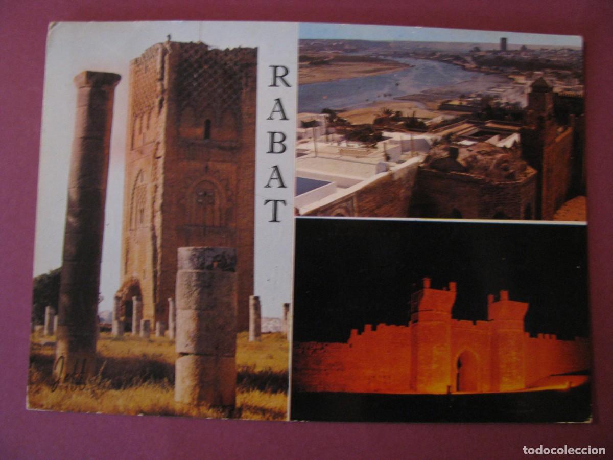 Postales: POSTAL DE MARRUECOS. RABAT. CIRCULADA 1966