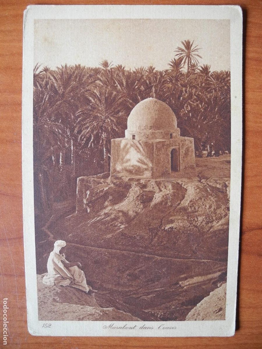 Postales: Postal Morabito o santuario isl&aacute;mico tradicional en un oasis. L&L 152