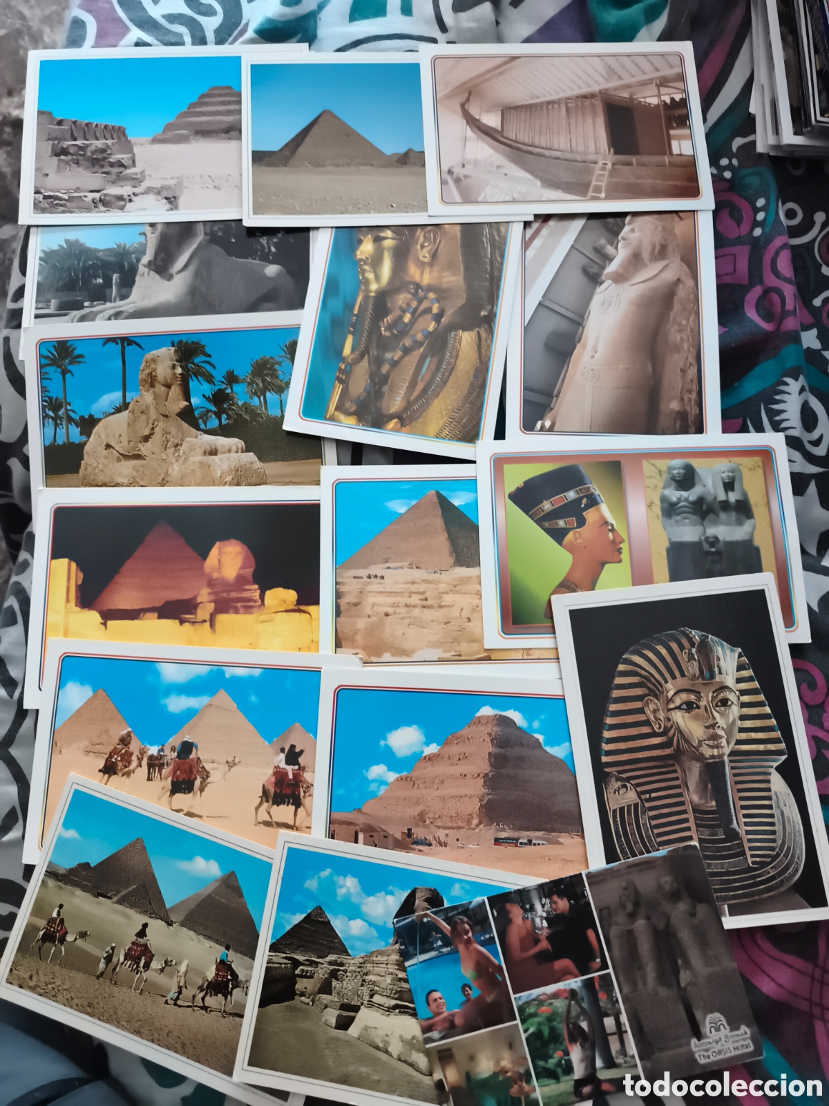 Postales: 15 POSTALES EGIPTO. PIRAMIDES ETC