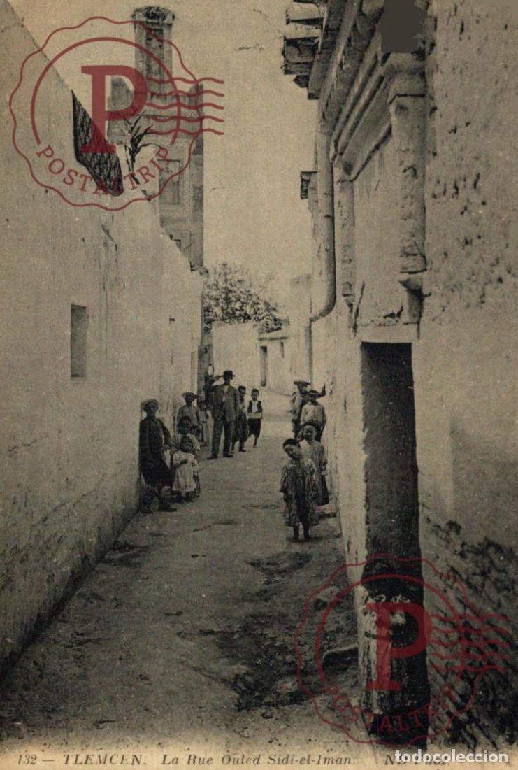 Postales: ARGELIA. ALGERIE. Tlemcen La rue Ouled-Sidi-el-Iman