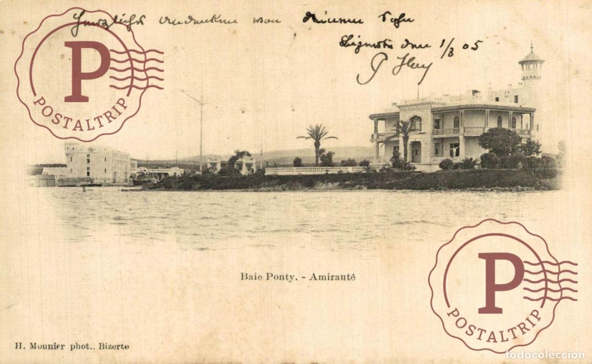 Postales: TUNEZ. TUNIS. TUNISIE. Baie-Ponty amiraut&eacute;
