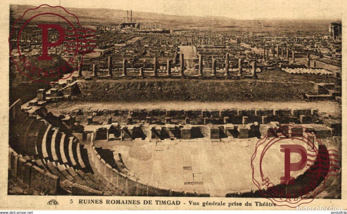 Postales: Ruines Romaines De Timgad ARGELIA ALGERIA ALG&Eacute;RIE