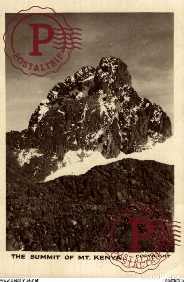Postales: AFRICA. KENIA. THE SUMMIT OF MT. KENYA.