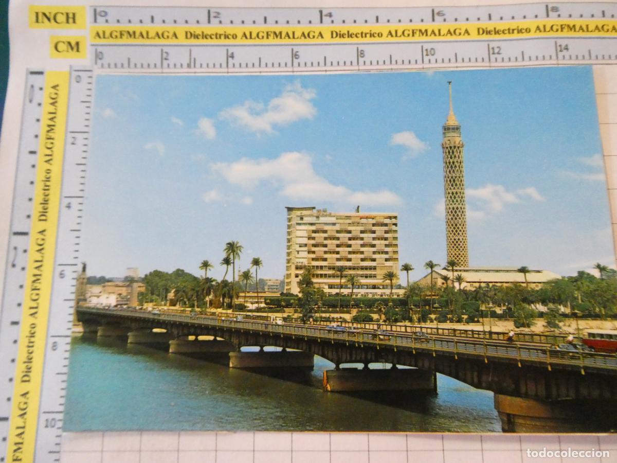 Postales: POSTAL DE EGIPTO. EL CAIRO. TORRE CAIRO Y HOTEL EL BORG. 2484