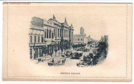 Postales: REPUBLICA ARGENTINA , AVENIDA CALLAO - Foto 1